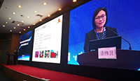 Professor Isabella Poon, on behalf of the University, shared with participants the experience of online education at CUHK